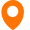 bama orange maps pin black icon
